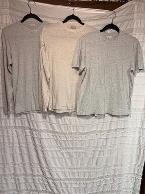 Skims bundle set, long sleeve & tee